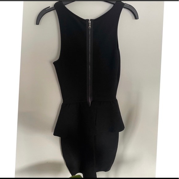 BCBG - Francis - Puplum Dress - Black - XS - Picture 8 of 10